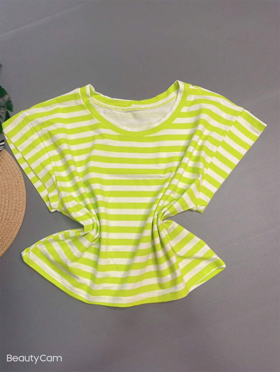 Women Tops - Màu xanh chanh - Xem 1