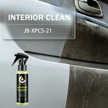 JB-XPCS Kit de limpieza y cuidado del interior del automóvil, restaurador de plástico, limpiador en aerosol, renovador de brillo para plásticos del interior del coche, accesorios para automóvil