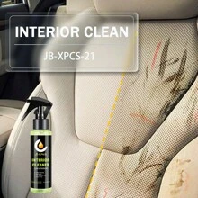 JB-XPCS Kit de limpieza y cuidado del interior del automóvil, restaurador de plástico, limpiador en aerosol, renovador de brillo para plásticos del interior del coche, accesorios para automóvil