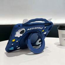 sosofi 1 件可爱减压宇航员图案全覆盖平板电脑硅胶软壳带 360 度旋转支架，兼容 Ipad//Honor - 彩色 - 查看 8