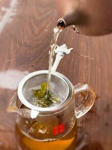 1 Pieza Infusor De Té De Acero Inoxidable - Plateado - Ver 1