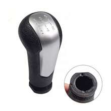 1個黑色雪佛蘭換檔桿,附帶濾網,採用耐用的abs塑料和皮革材料,適配雪佛蘭beat,雪佛蘭spark - 黑色 - 查看 2