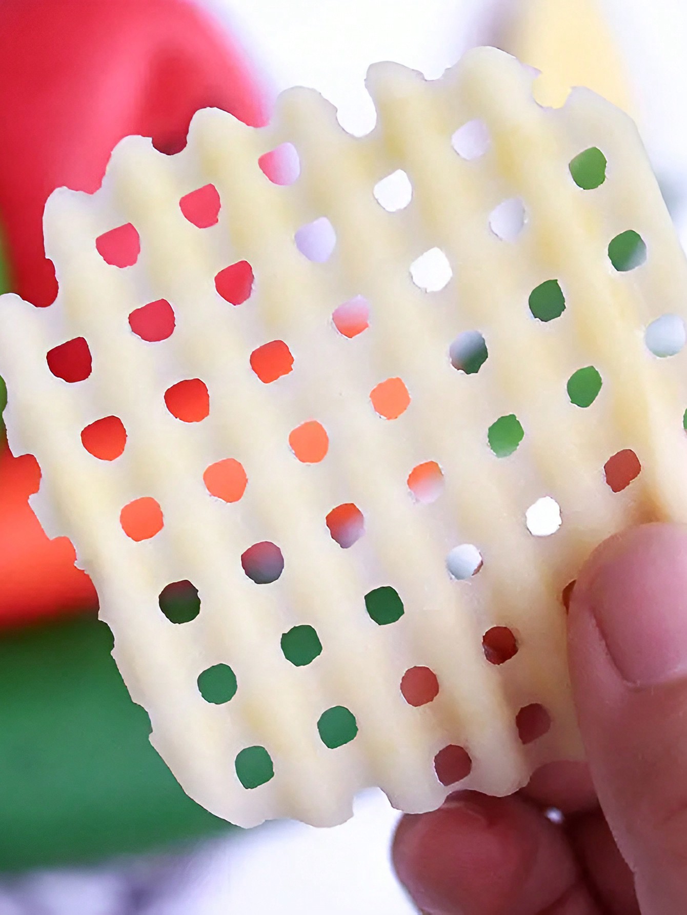 مقشرة البطاطس المصممة على شكل شبكة للقطع، آلة قطع...