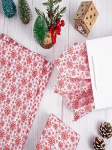 Đỏ  Giáng sinh In Bông tuyết Giấy Giáng sinh Buổi tiệc Giấy gói Tissue Giấy Lớn , 10 Acid Nghệ thuật Giấy , Hoàn hảo Đối với Qủa tặng Bọc , Lưu trữ , Đóng gói , Nghệ thuật & Thủ công Đóng gói Phụ kiện Bọc Cho đám cưới Tiệc sinh nhật Trang trí DIY Đường kẻ Shredded Đổ đầy Bông Giấy Dây Quấn Trang trí Và Cắt Giấy Đối với Nghệ thuật thủ công & Đóng gói Đối với Hoa bao bì - Đỏ - Xem 1