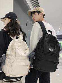 Women Functional Backpacks - 淺粉色 - 查看 3