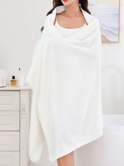 Extra Large White Bath Towel Home Bathroom Decor Back To School For Beauty Salon Home Bathroom Shower Towels For Beauty Salon, Hotel Sports,Home Essentials, Towel, Skin Care Bath Towel Sheet