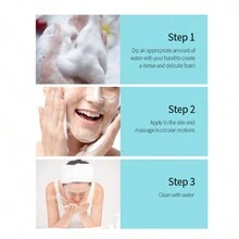 1個透明質酸糠酸蛋皂條臉部皂,天然肥皂適用於身體和臉部,溫和手工製作的肥皂,滋潤皮膚光滑