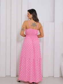 Women Dresses - Màu Hồng baby - Xem 2