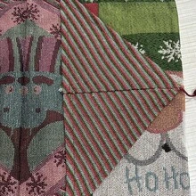 1入組聖誕老人圖案180*35cm聖誕節桌旗,創意節慶餐桌用家居裝飾桌布 - 彩色 - 查看 5