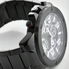 Real Times Men's Quartz Watches - 黑色 - 查看 2