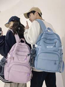 Women Functional Backpacks - 淺粉色 - 查看 4
