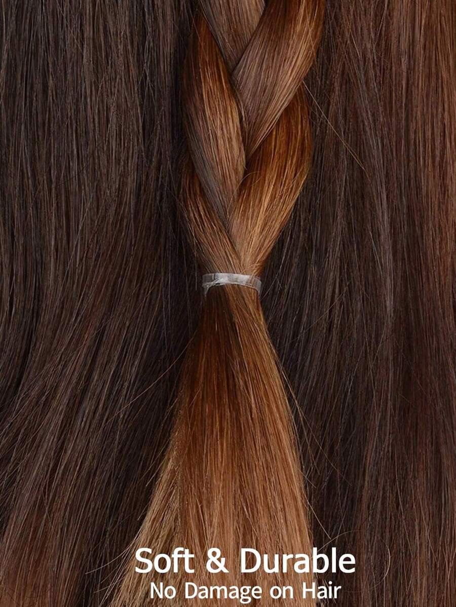 300pcs Mini Hair Ties Elastic Bands Rubber Bands For Adult Hair, Braids