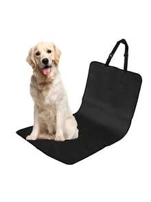 汽車配件寵物汽車座椅套,牛津布防污防刮寵物前座安全坐墊,適用於戶外活動