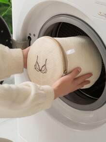 1 包网状洗衣袋、精致衣物洗漱包、内衣洗衣袋、洗衣机文胸袋、服装袋、袜子保护袋、拉链洗漱包、旅行收纳袋、耐用衣物网，非常适合万圣节服装护理和圣诞节假期旅行，适合每个人的家居必需品