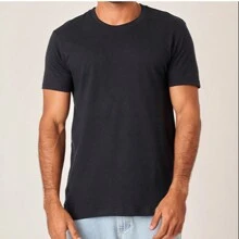 Men T-Shirts - màu đen - Xem 3