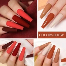 XEIJAYI 1 Bottle 4-Season Gel Nail Polish, 102 Color Options, Suitable For Nail Decoration, Nail Art, DIY Nail Salon, Great Gift For Women - 綠色 - 查看 3