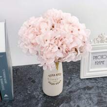 1入組人工花卉絲綢繡球花束假植物,適用於秋季婚禮花瓶家庭餐廳臥室裝飾,節慶生日派對配件,室外花園裝飾