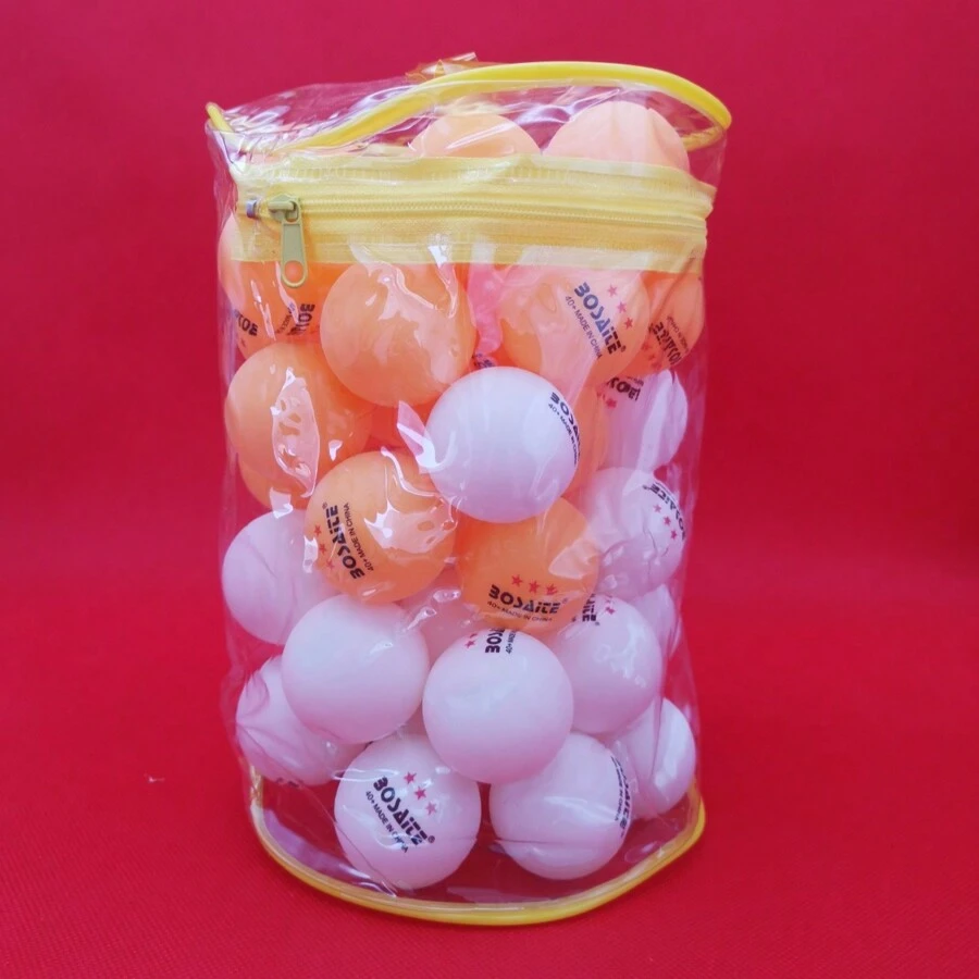 50入組新材料桌球,適用於比賽訓練和發球機,規格40+ - 彩色 - 查看 1