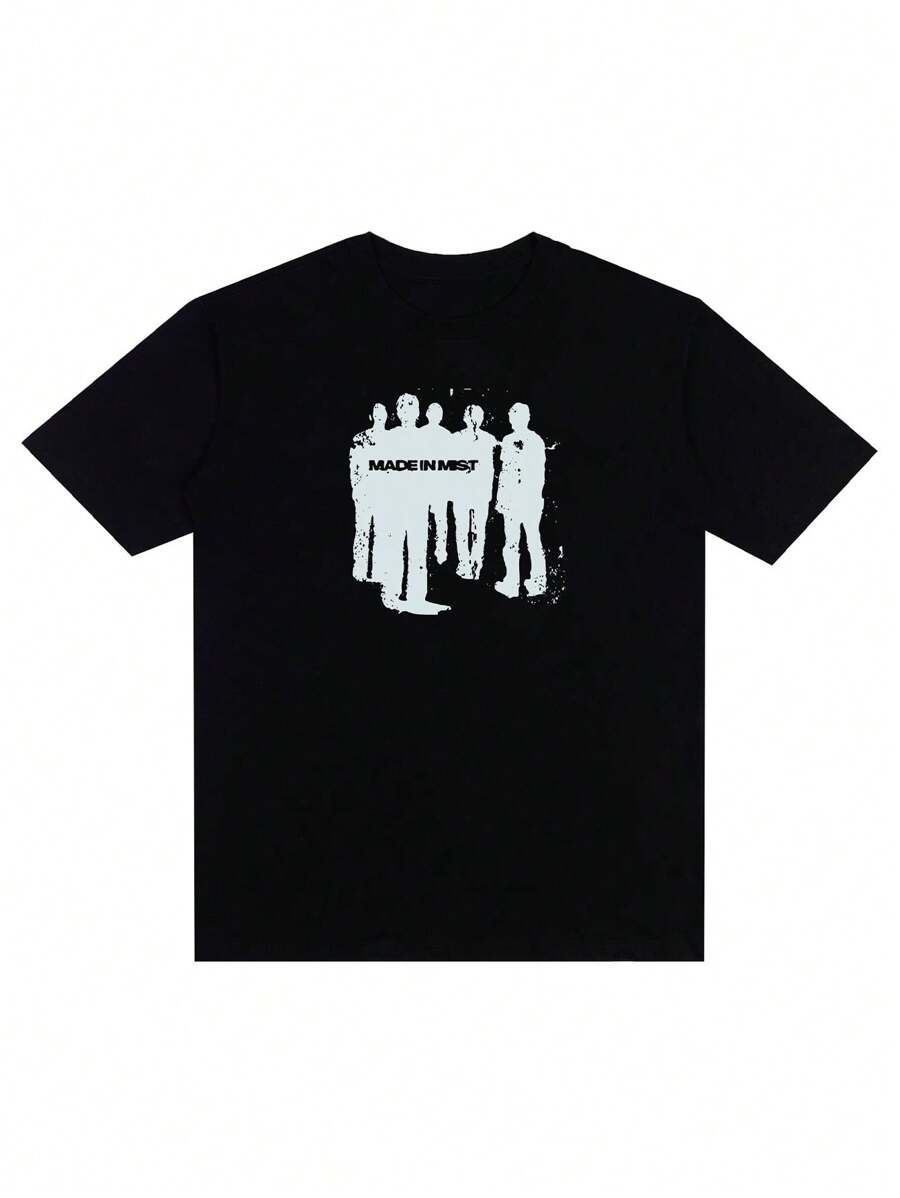 Men Shirts - 黑色 - 查看 1