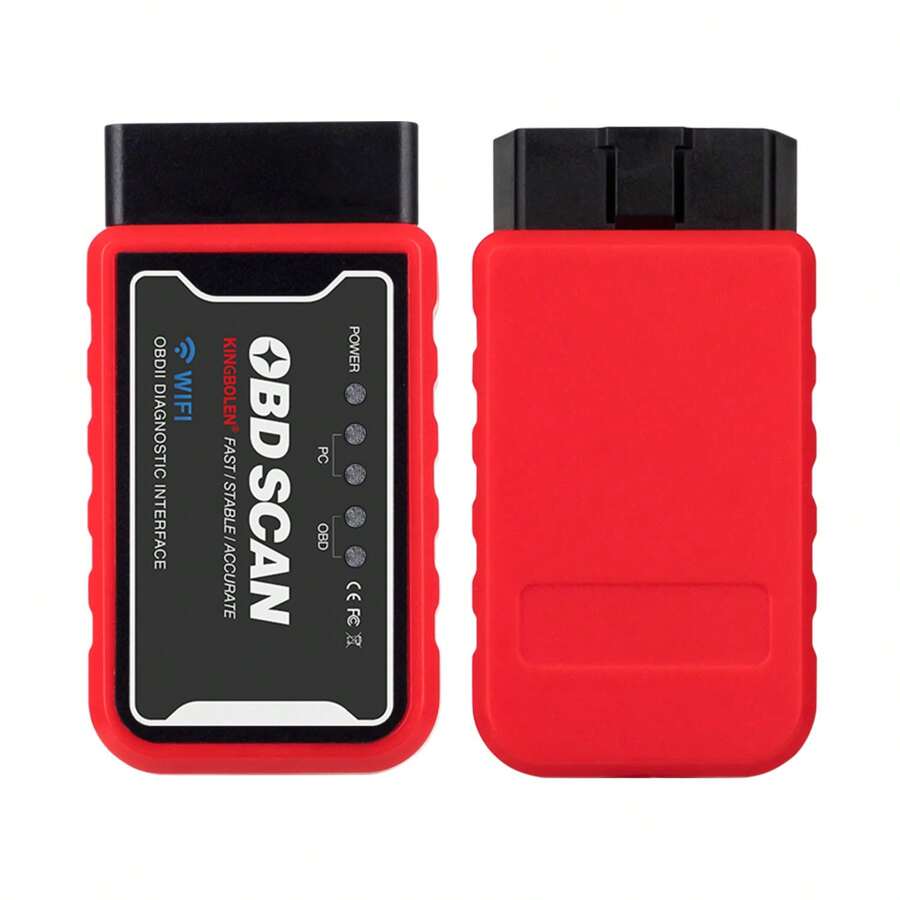 KINGBOLEN KINGBOLEN ELM327 V1.5 OBD2 Scanner WiFi PIC18F25K80 Chip OBDII Diagnostic Tools Compatible With IPhone Android PC ELM 327 Auto Code Reader
