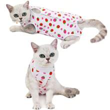 1pc Fruit Print Spay/Neuter Recovery For Cats - Multicolor - View 8