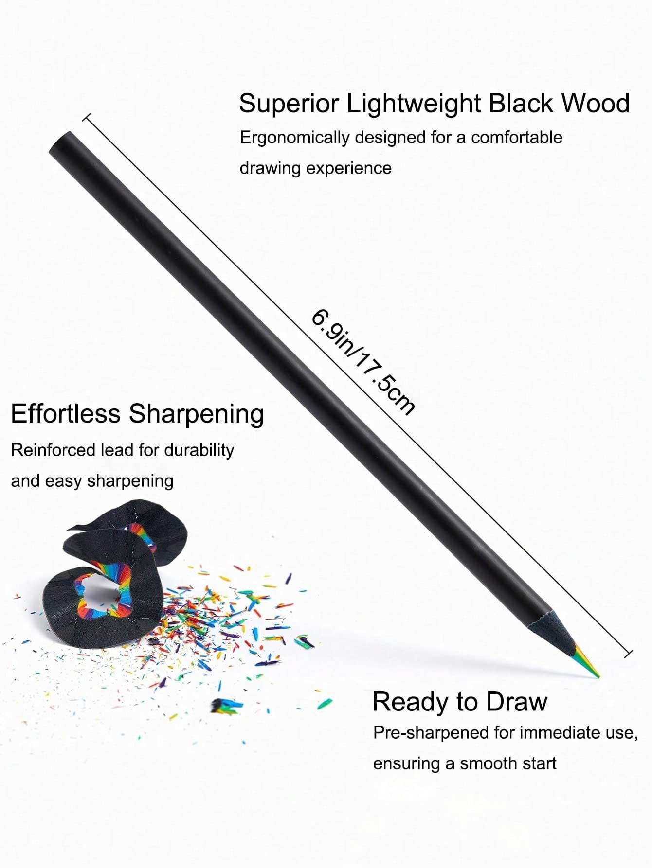 16 Bunte Regenbogen-Stifte Für Kinder - Zauberhafte Farbwechsel Beim Malen & Schreiben