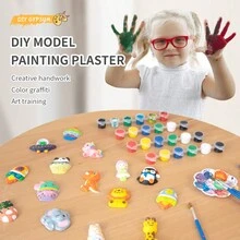 1 Pieza Juguetes Para Niños De La Serie De Pasteles Para Pintar Y Hacer Uno Mismo - Rosa Fucsia - Ver 5