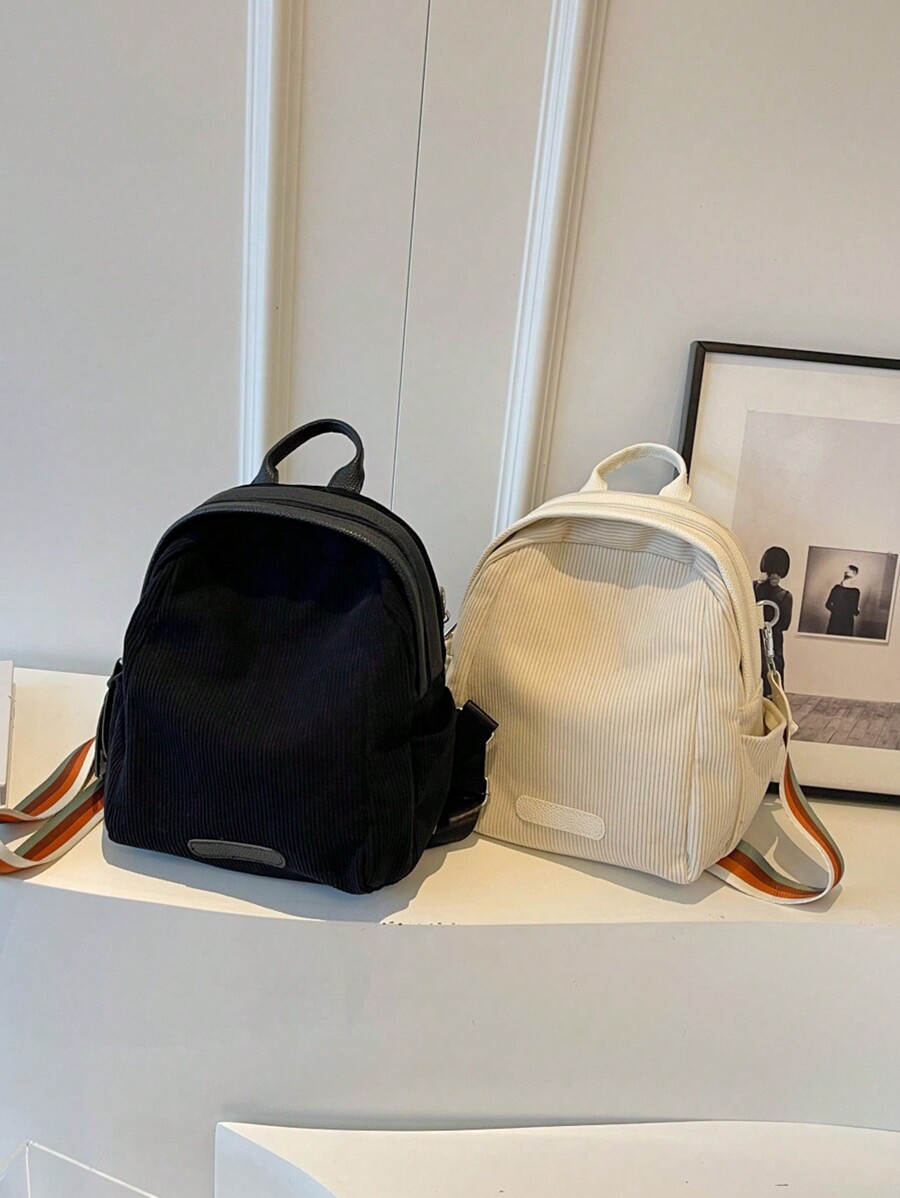Korean Style Casual Minimalist Design Cute Sling Backpack SHEIN USA