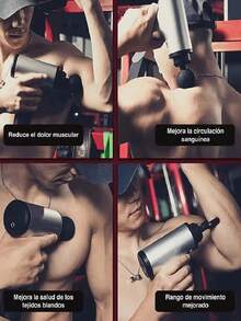 Muscle Massage Gun - Professional Handheld Physiotherapy Massager Machine BIG - Multicolor - View 5