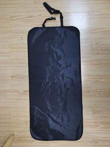 車輛配件寵物汽車座椅套,牛津布料,耐用,防刮花,透氣,狗狗前座位安全座椅保護套 - 紅色 - 查看 4