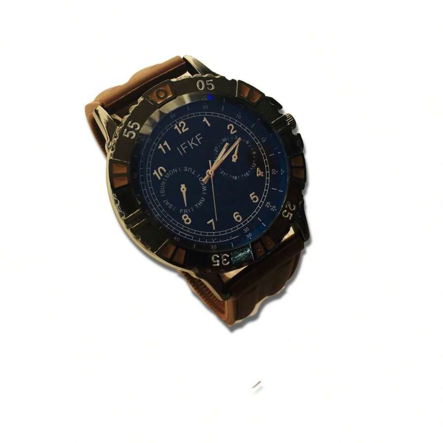 RELOJ QUARTZ PARA HOMBRE LUMINOSO CUARZO - Marrón - Ver 1