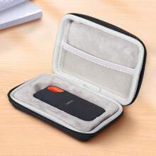 SSD Bag For KODAK X200 PSSD Box 1.8 Inch SSD Case Mobile Hard Disk BagsPortable Storage Protective SSD Accessories Gift Headphone bag - Black - View 2