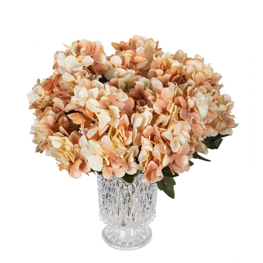 1PC Artificial Flowers Silk Hydrangea Bouquets Fake Plants For Autumn
