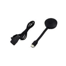 Extensor Inalámbrico de Interfaz Multimedia HD, Adaptador de Dongle de Pantalla Inalámbrica 4K UHD Video 1080P Smart Delay Free para Juegos - Negro - Ver 1