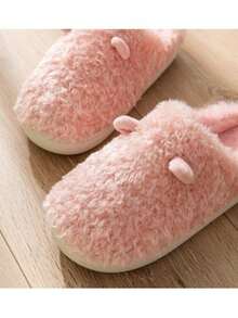 Pantuflas de mujer - Rosa coral - Ver 3