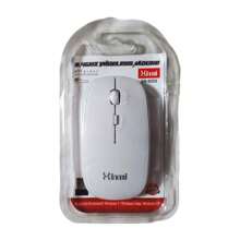 WIRELESS MOUSE 2.4HZ USB INTERFACE FOR PC AND LAPTOP - White - View 1