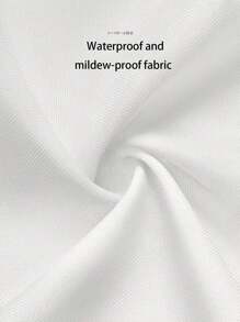 Bộ rèm tắm lá xanh 1 mảnh, vải ngăn cách chống thấm nước, chống nấm mốc, ngăn cách ướt và khô, lắp đặt không cần khoan, trang trí phòng tắm gia đình - Nhiều màu - Xem 6