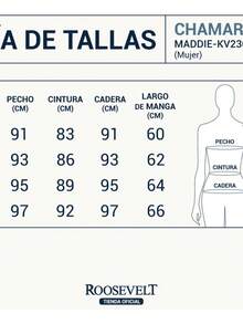 Women's Reversible Hooded Jacket Roosevelt A163 - Coffee Brown - View 7