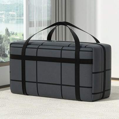 1 Túi đựng đồ di chuyển và đóng gói, Chăn ga gối đệm dày cho học sinh, Túi đựng quần áo, Túi đựng hành lý có sức chứa lớn và sức chứa cực lớn, Túi đựng đồ có thể gấp lại, Túi đựng quần áo, Thích hợp để cất giữ các vật dụng khác nhau trong quá trình di chuyển và trở lại trường học, Túi đựng đồ chống thấm nước và chống ẩm