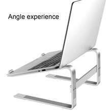 JOMAA Hợp kim nhôm Máy tính xách tay Đứng Máy tính Đứng Đối với Bàn Công trình học nhân thể Có thể tháo rời Máy tính xách tay núi Giá đỡ Tản nhiệt Đứng ( Màu bạc ) - Bạc L210 - Xem 3