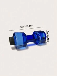 500ML啞鈴形運動水壺 - 藍色 - 查看 6
