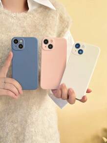 3 件简约多巴胺主题哑光磨砂手机壳，适用于 和 Galaxy - 彩色 - 查看 6