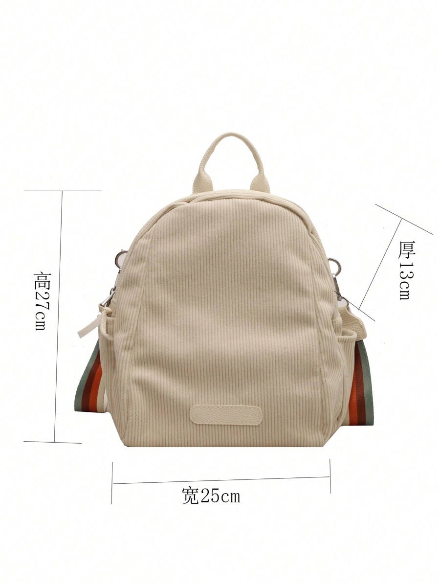 Korean Style Casual Minimalist Design Cute Sling Backpack SHEIN USA