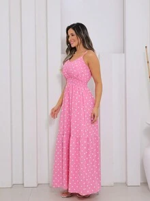 Women Dresses - Màu Hồng baby - Xem 4