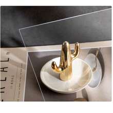 1入組透明木質和乾花側面展示盒框架 - 原木顏色 - 查看 6