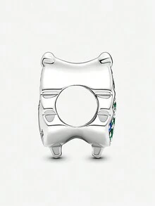 100% 925純銀珠寶diy珠子適合原裝鍋手鍊1:1模型,適合女性製作珠寶聖誕樹修飾吊墜,適合在情人節和聖誕節送給那些你喜歡的人