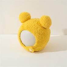 嬰兒帽子秋冬嬰兒羊毛帽兒童保暖保護耳帽珊瑚絨可愛針織男女冬季風格