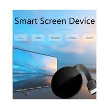 Extensor Inalámbrico de Interfaz Multimedia HD, Adaptador de Dongle de Pantalla Inalámbrica 4K UHD Video 1080P Smart Delay Free para Juegos - Negro - Ver 2