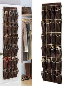 1入組鞋收納懸掛包 - 米色 - 查看 4