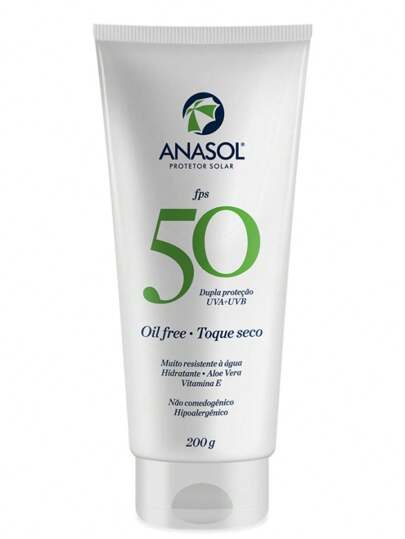 Anasol Protetor Solar Loção FPS 50 200g Festa Junina